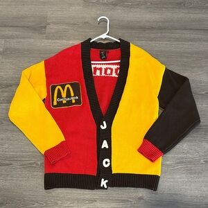 Travis Scott x McDonald’s - Cardigan Sweater